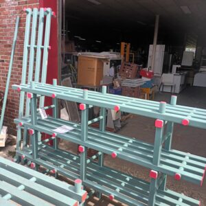 Rea stelling voor koel-vriescel 200x36x120 cm hoog