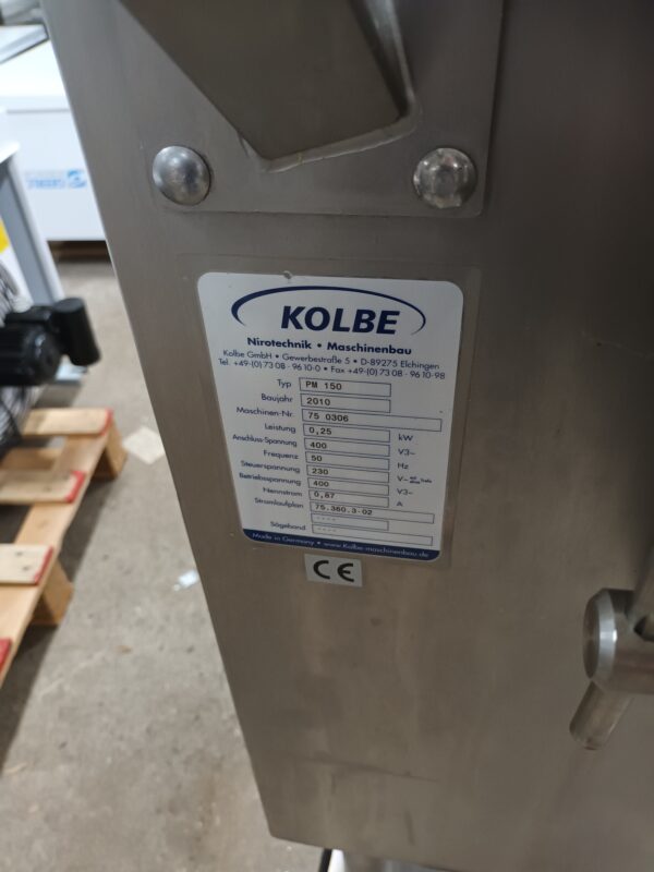 proportioneer machine  Kolbe  Type PM 150 - Afbeelding 6