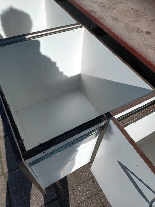 Werktafel 210x70x90 met 3 laden 50x50x50 Trespa - Afbeelding 3