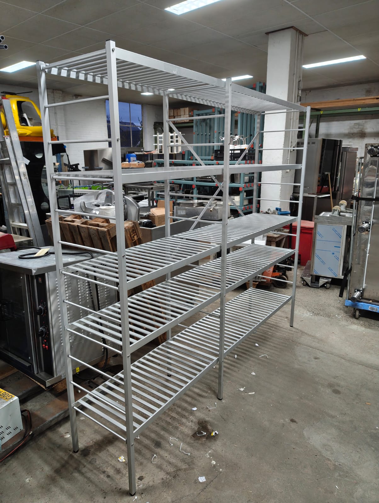 Aluminium stellingen koelcel - Afbeelding 3