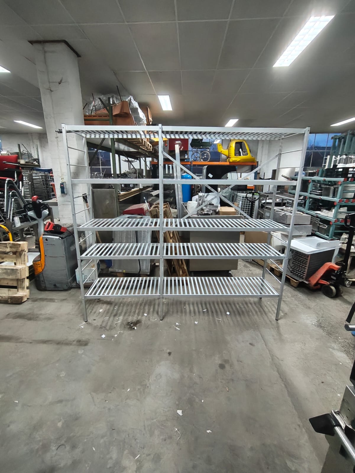 Aluminium stellingen koelcel - Afbeelding 4