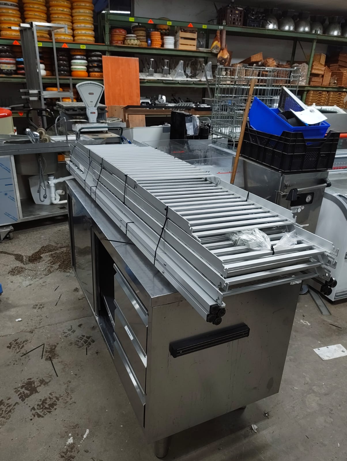 Aluminium stellingen koelcel - Afbeelding 5