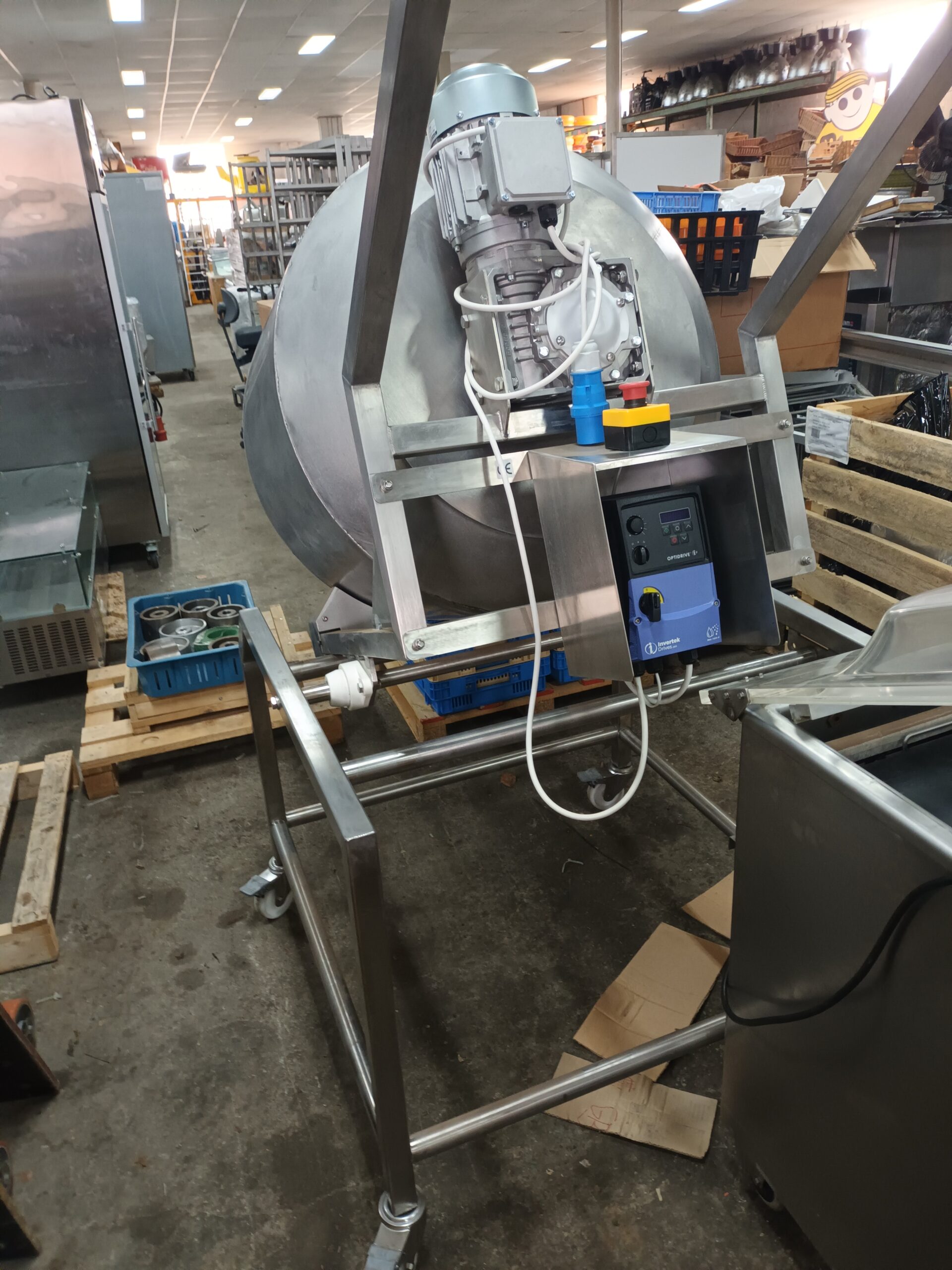 Tumbler (nieuw) Geheel van rvst. 380V/50 Hz Toerentalregeling met een frequentieregelaar. - Afbeelding 2